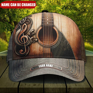 Guitar For Lovers Custom Name Classic Cap Personalize Your Music Passion