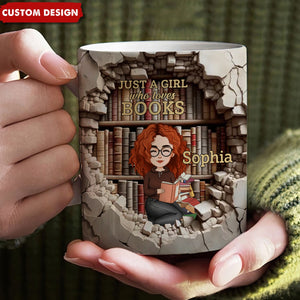 Books Are The Keys To The Magic Of The Universe - Personalized Mug - Christmas Gift For Book Lovers