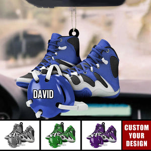 Custom Wrestling Car Ornament - Personalized Wrestling Car Ornament