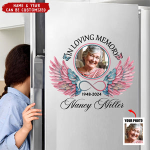 In Loving Memory Butterfly - Personalized Memorial Decal