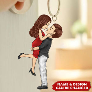 Personalized Custom Keychain - Gift For Husband Wife, Anniversary