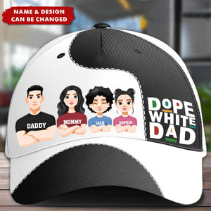 Dope Black Dad Ver 2 - Personalized Classic Cap