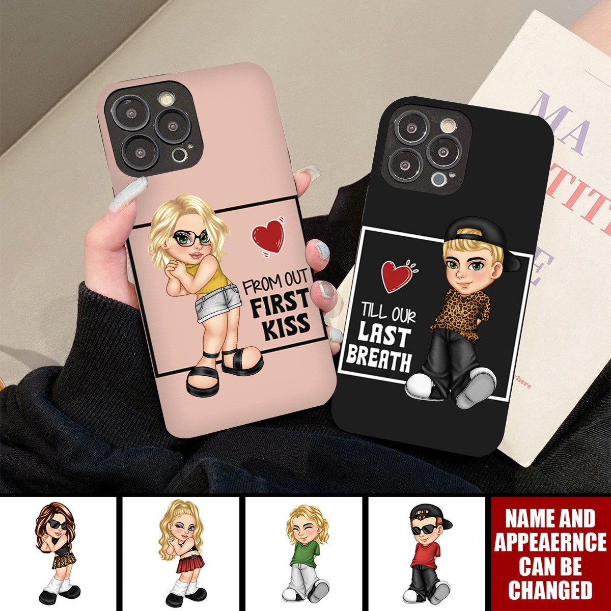 From Our First Kiss Couple - Personalized  Phone Case