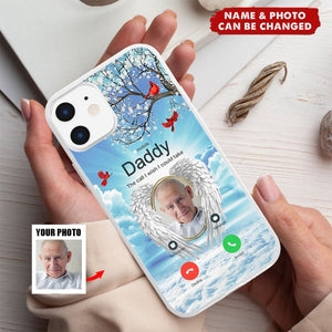 The Call I Wish I Could Take - Personalized Photo Clear Phone Case