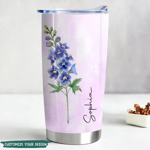 Let Your Soul Bloom - Bestie Personalized Tumbler