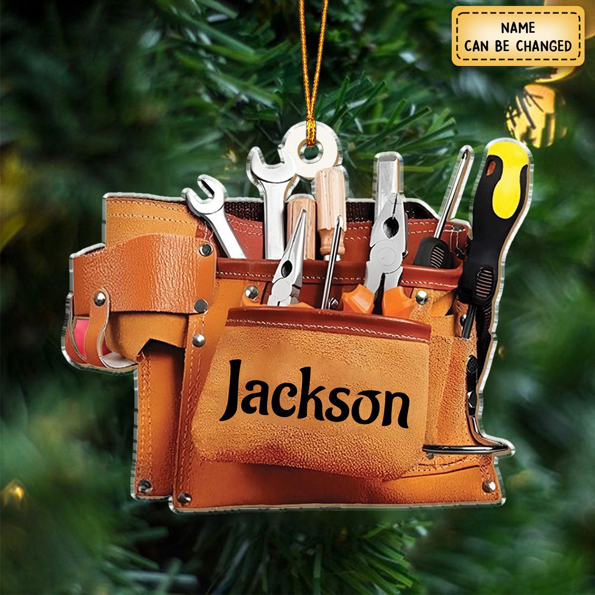 Personalized Mechanic Tools Set Ornament,Custom Repair Tool Sets Christmas Tree Ornament