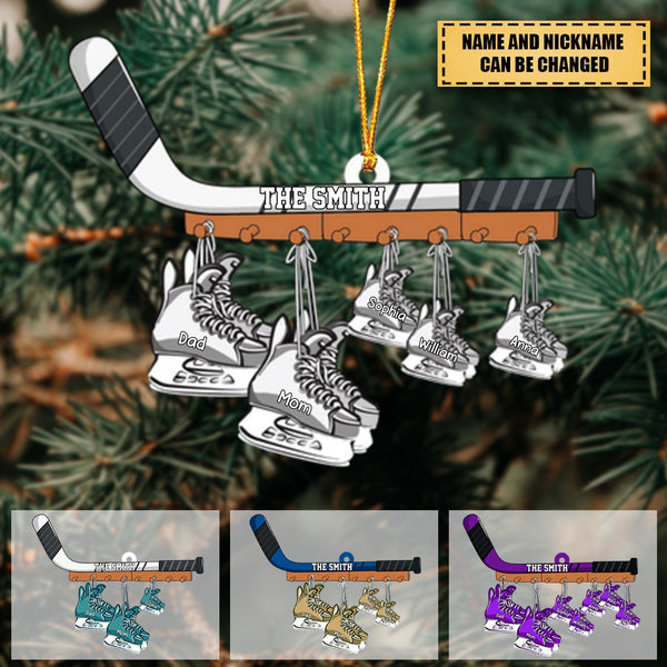 Personalized Ice Hockey Gifts For Hockey Players Ornament - newsvips