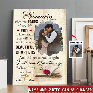 Beautiful Chapters - Personalized Photo Canvas