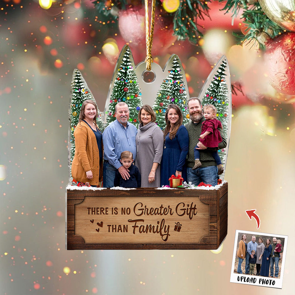 Personalized Christmas Ornament - There Is No Greater Gift Than