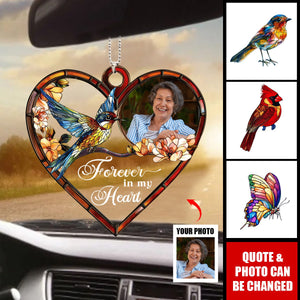 I'm Always With You - Personalized Photo Acrylic Car Ornament