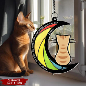 You Were My Hardest Goodbye - Personalized Window Hanging Suncatcher Ornament