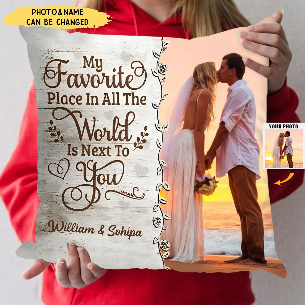 My Favorite Place Couple Gift Personalized Poster - newsvips