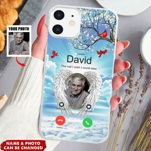 The Call I Wish I Could Take - Personalized Photo Clear Phone Case