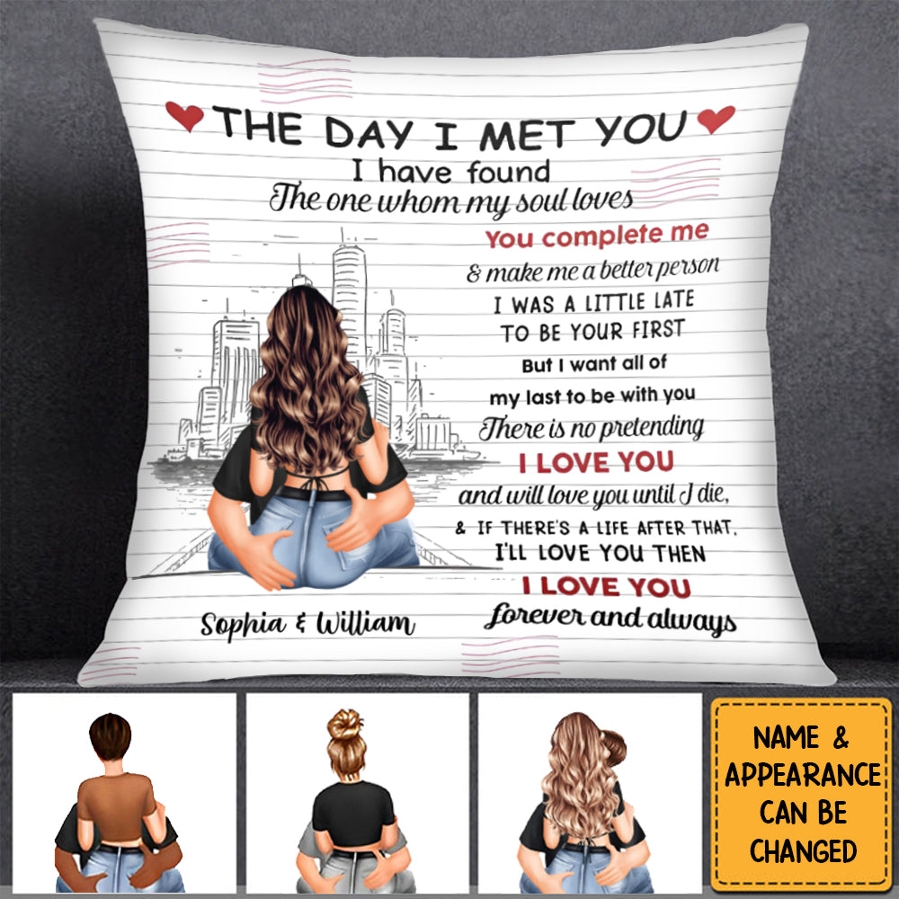 I'll Always Be With You - Personalized Pillow (Insert Included)