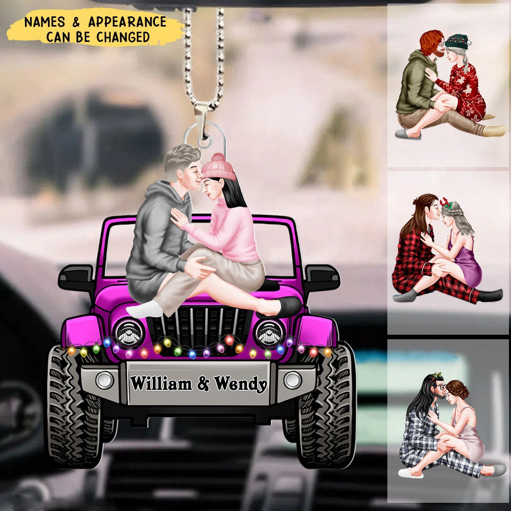 Off-Road Car Couples Stay Together- Personalized Ornament