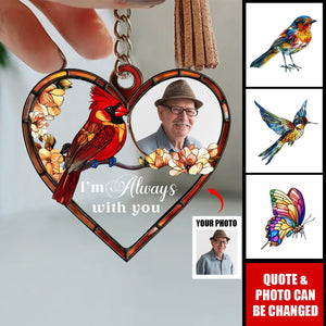 I'm Always With You - Personalized Gift Grandma's Favorite Acrylic Keychain