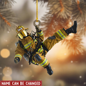 Personalized Firefighter Ornaments - Gifts For Firefighter