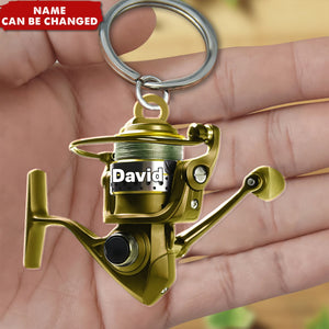 Personalized Fishing keychain - Gift For Fishing Lover