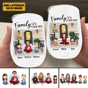 Sister Forever - Personalized Wine Tumbler