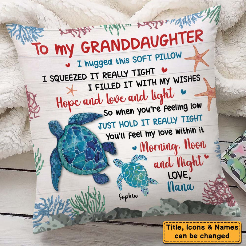 Hug hotsell pillow quotes