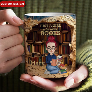 Where Books Are, Magic Happens - Personalized Custom Mug - Christmas Gift For Book Lovers