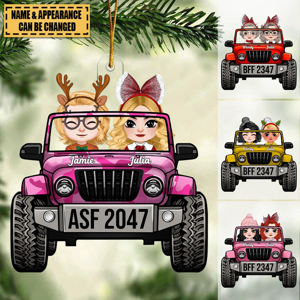 Off-road Car Christmas Ornament, Gift For Couples, Husband, Wife, Friends