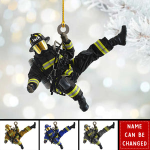 Personalized Firefighter Ornaments - Gifts For Firefighter