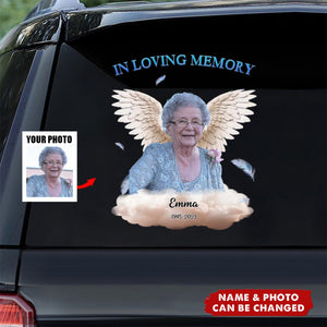 In Loving Memory - Personalized Memorial Decal