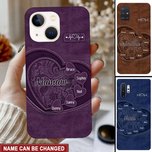 Grandma's Little Sweethearts - Personalized Phone case