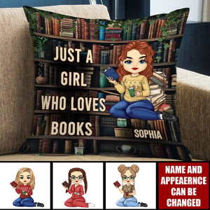 I Go To The Bookstore To Find My Soul - Personalized Custom Pillow - Gift For Book Lovers