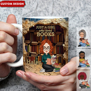 Where Books Are, Magic Happens - Personalized Custom Mug - Christmas Gift For Book Lovers