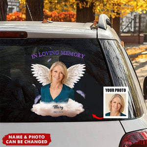 In Loving Memory - Personalized Memorial Decal