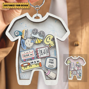 First Prefect Gift For Baby - Personalized Keychain