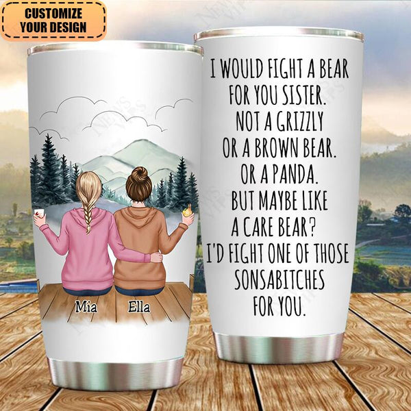 Friends Until We Die - Personalized Acrylic Tumbler With Straw