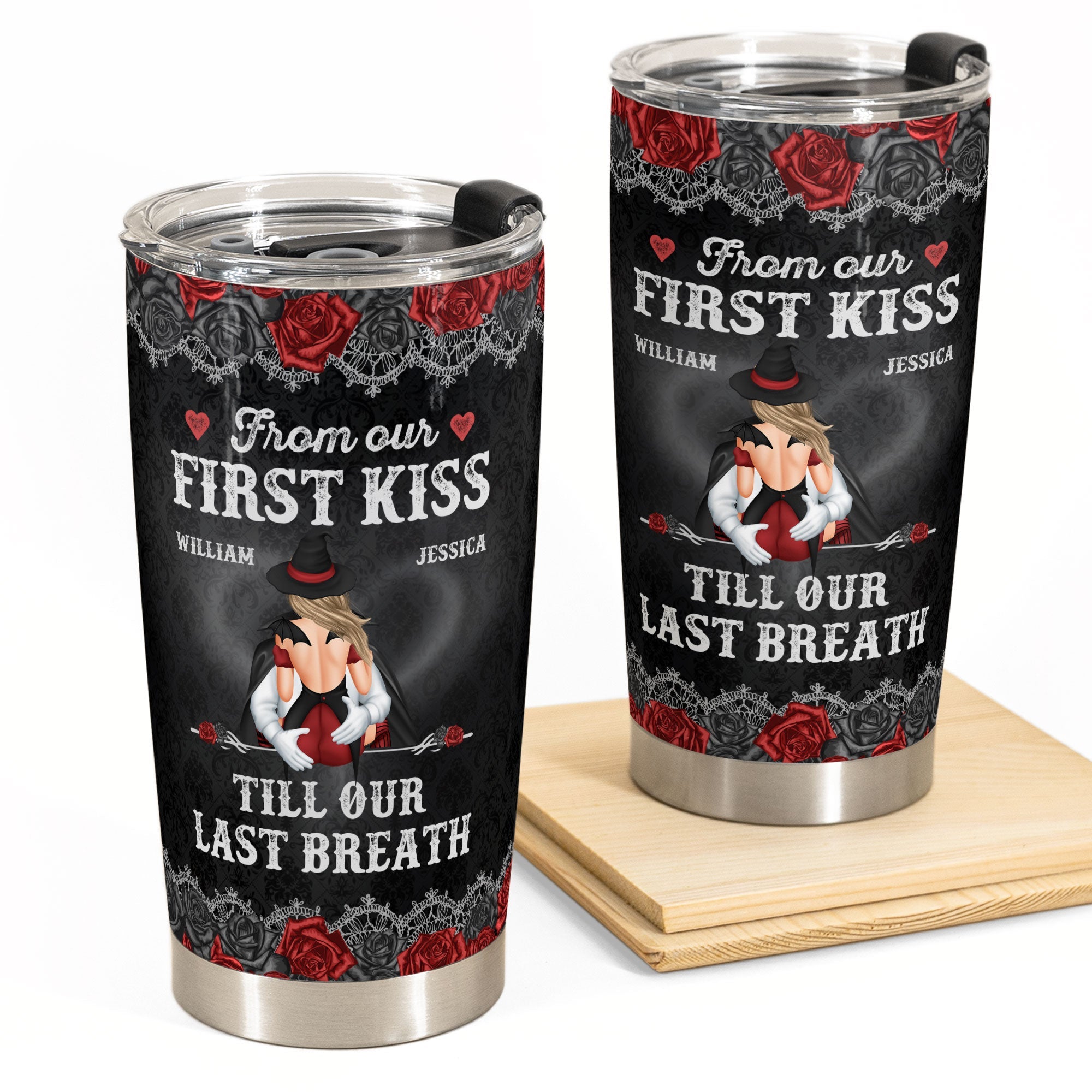 From Our First Kiss - Personalized Tumbler Cup