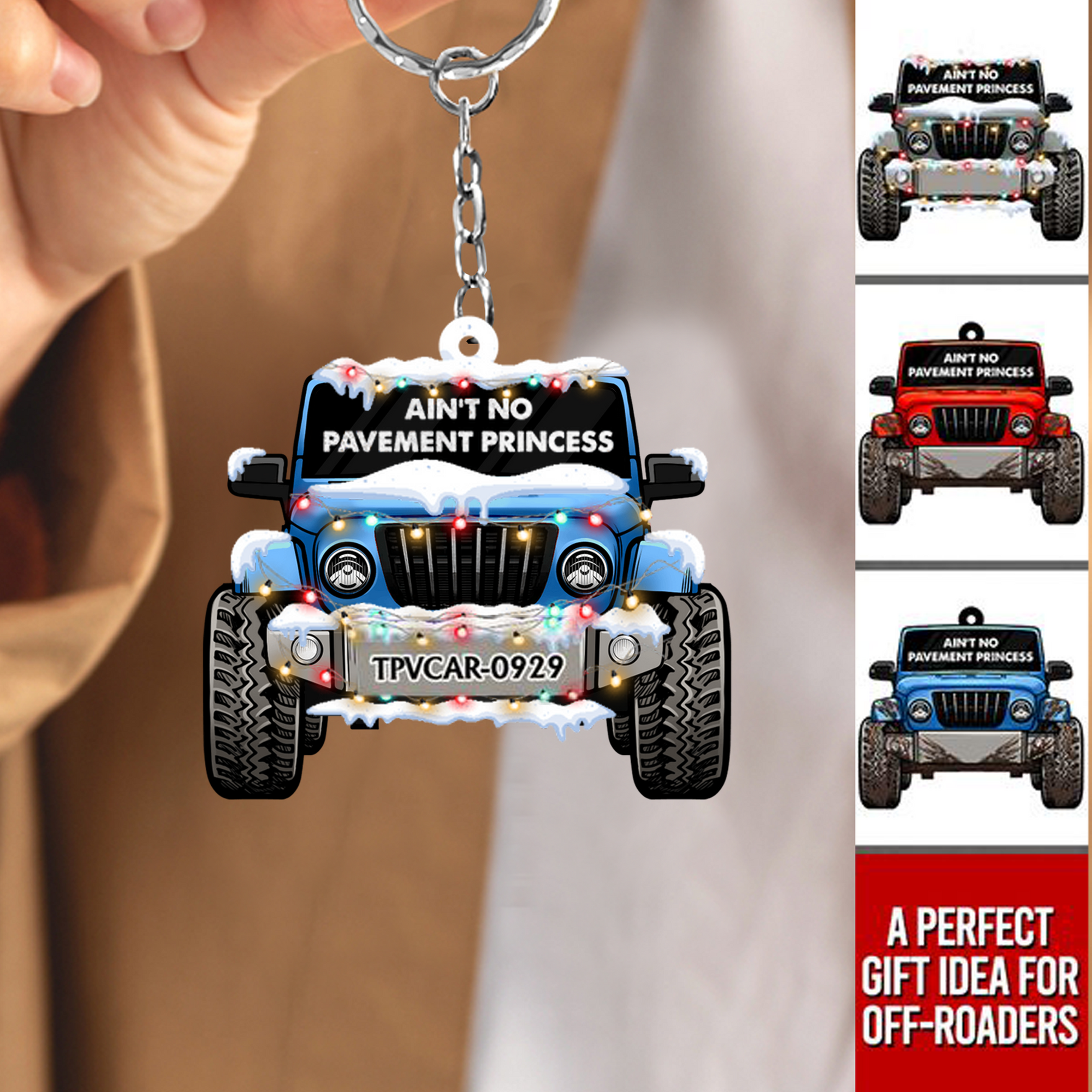 Best Off-Road Car, Personalized Keychain, Gifts For Off-Road Car Lovers