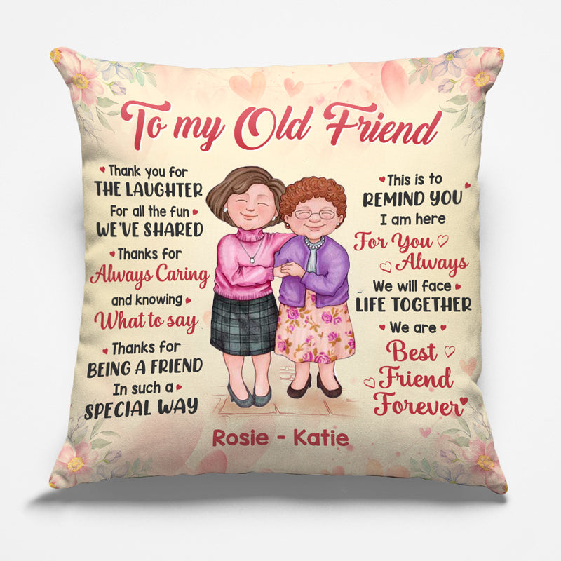 I Am Here For You Always - Friends Personalized Pillow - Gift For Best Sister Pillow