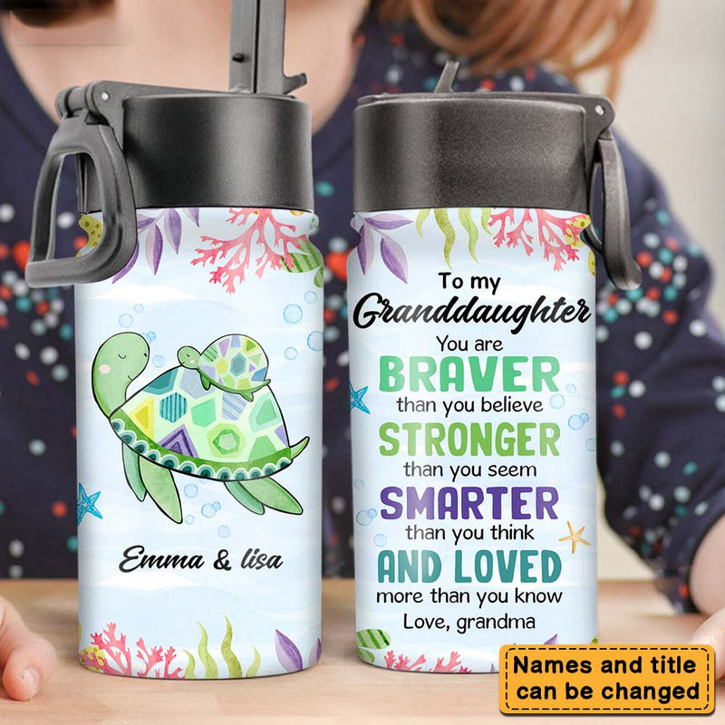 Personalized Water Tracker Bottle - Gift For Teacher - Teach Love Insp - A Gift  Customized