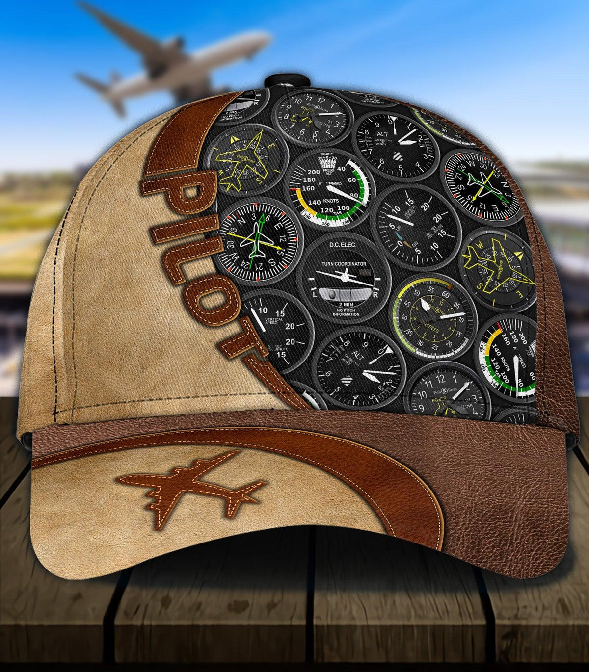 Personalized Pilot Classic Cap, Personalized Gift for Pilot