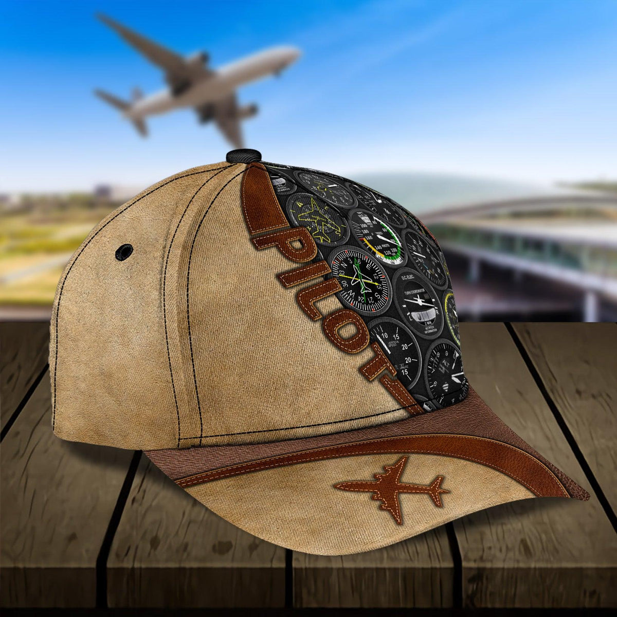 Personalized Pilot Classic Cap, Personalized Gift for Pilot