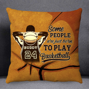 Personalized Basketball Player Pillow