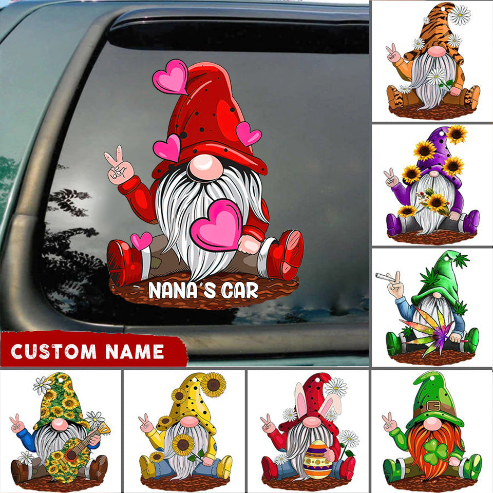 Lovely Doll Personalized Color and Name Decal