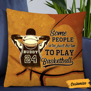 Personalized Basketball Player Pillow