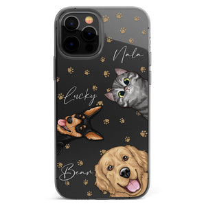 Peek A Boo Pet - Personalized Phone Case