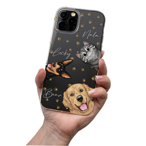 Peek A Boo Pet - Personalized Phone Case